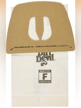 Genuine Dirt Devil Style F Bags- 9-pack 3200147001
